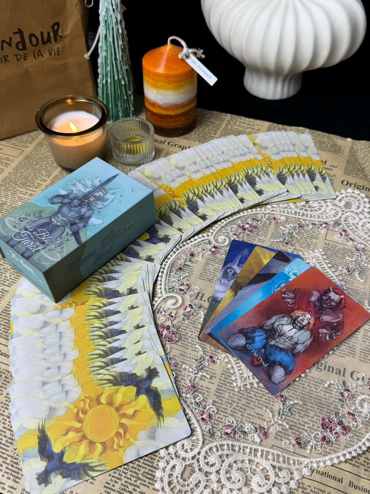 Chaos Blossom Tarot——Renaissance Revival:Greek Myths